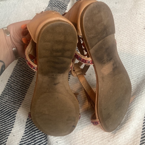 TOP Moda Boho Sandals Women’s 6.5 - Picture 4 of 5